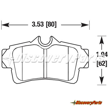 Carbotech 1994-2004 Mustang Cobra, Bullitt, Mach 1, SVT & Shelby Rear